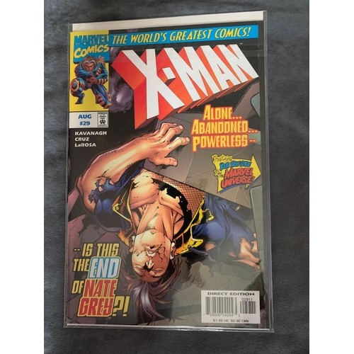 382 - Marvel Comics, X-Man (4 Issues in this Lot)Marvel Comics X-Man Nate finds the Ghosts of his past #15... 