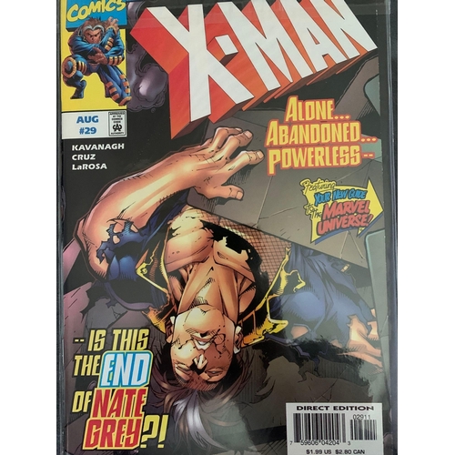 382 - Marvel Comics, X-Man (4 Issues in this Lot)Marvel Comics X-Man Nate finds the Ghosts of his past #15... 