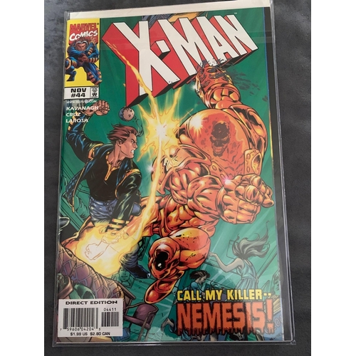 383 - Marvel Comics, X-Man (5 Issues in this Lot)Marvel Comics, X-Man The Wanted #34 January, #44 November... 