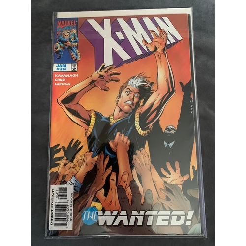 383 - Marvel Comics, X-Man (5 Issues in this Lot)Marvel Comics, X-Man The Wanted #34 January, #44 November... 