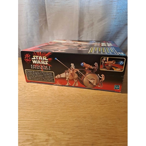 1060 - Star Wars Episode 1 Ammo Wagon And Falumpaset With Launching Energy Balls, Contents: 1 Vehicle, 1 Fa... 