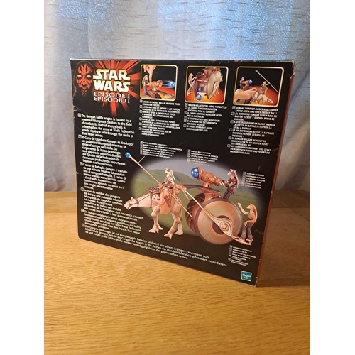 1060 - Star Wars Episode 1 Ammo Wagon And Falumpaset With Launching Energy Balls, Contents: 1 Vehicle, 1 Fa... 