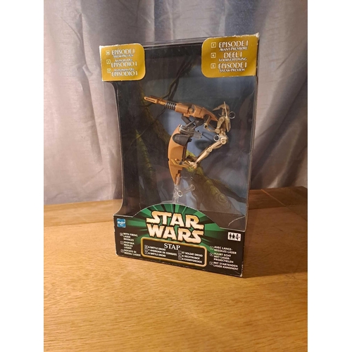 1062 - Star Wars Episode 1 Sneak Preview Stap And Battle Droid, Star Wars Episode 1 Sneak Preview, 1 Vehicl... 