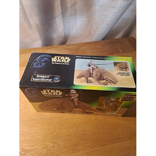 1063 - Star Wars The Power Of The Force Awakens The Star Wars Trilogy Special Edition Dewback And Sandtroop... 