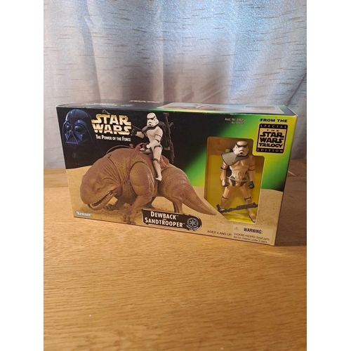 1063 - Star Wars The Power Of The Force Awakens The Star Wars Trilogy Special Edition Dewback And Sandtroop... 