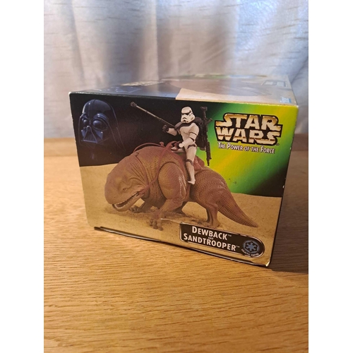 1063 - Star Wars The Power Of The Force Awakens The Star Wars Trilogy Special Edition Dewback And Sandtroop... 