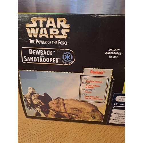 1063 - Star Wars The Power Of The Force Awakens The Star Wars Trilogy Special Edition Dewback And Sandtroop... 