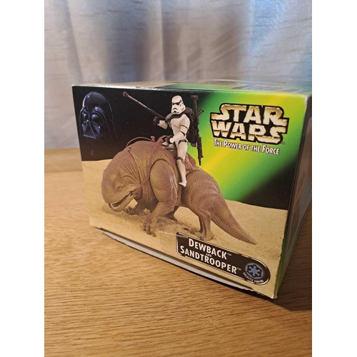 1063 - Star Wars The Power Of The Force Awakens The Star Wars Trilogy Special Edition Dewback And Sandtroop... 