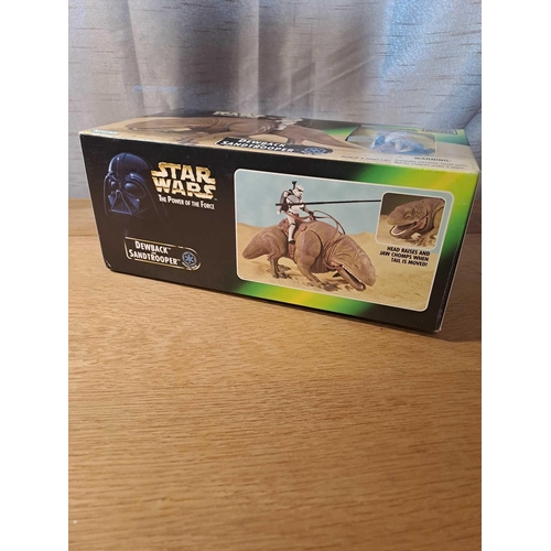 1063 - Star Wars The Power Of The Force Awakens The Star Wars Trilogy Special Edition Dewback And Sandtroop... 