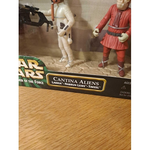 1067 - Star Wars The Power Of The Force Cantina Aliens Labria, Nabrun Leids, Takeel, Star Wars The Power Of... 