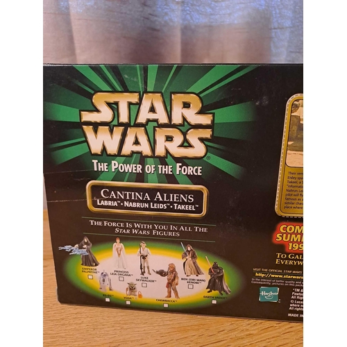 1067 - Star Wars The Power Of The Force Cantina Aliens Labria, Nabrun Leids, Takeel, Star Wars The Power Of... 