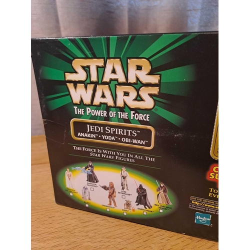 1068 - Star Wars The Power Of The Force Jedi Spirits Anakin, Yoda, Obi-Wan, Star Wars The Power Of The Forc... 