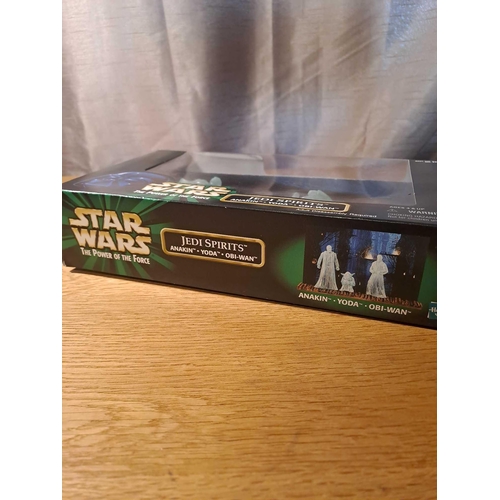 1068 - Star Wars The Power Of The Force Jedi Spirits Anakin, Yoda, Obi-Wan, Star Wars The Power Of The Forc... 