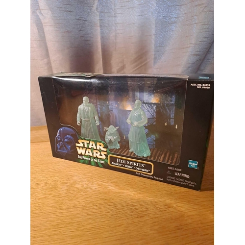 1068 - Star Wars The Power Of The Force Jedi Spirits Anakin, Yoda, Obi-Wan, Star Wars The Power Of The Forc... 