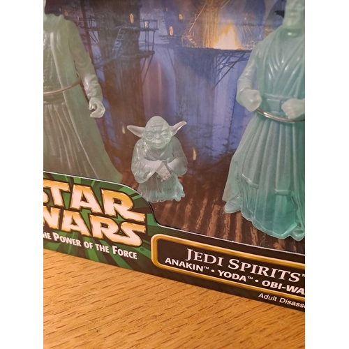 1068 - Star Wars The Power Of The Force Jedi Spirits Anakin, Yoda, Obi-Wan, Star Wars The Power Of The Forc... 