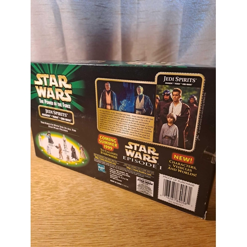 1068 - Star Wars The Power Of The Force Jedi Spirits Anakin, Yoda, Obi-Wan, Star Wars The Power Of The Forc... 