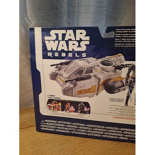 1069 - Star Wars Rebels Y-Wing Scout Bomber With Kanan Jarrins Star Wars Rebels Y-Wing Scout Bomber With Ka... 