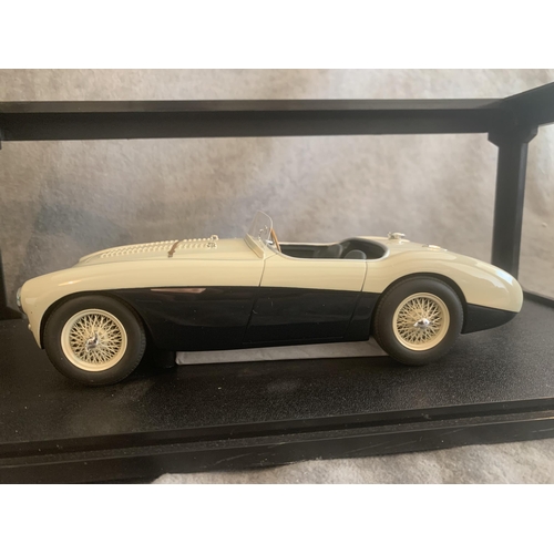 520 - CULT Scale Models Austin Healey 100S 1955CULT Scale Models Austin Healey 100S 1955 (CML045-1) White