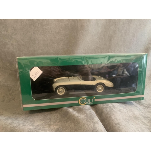 520 - CULT Scale Models Austin Healey 100S 1955CULT Scale Models Austin Healey 100S 1955 (CML045-1) White