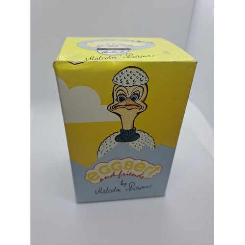 876 - 3 x Eggbert Collectible Boxed. Eggbert Eggs Liles Shelly, Eggbert Eggstortion,Eggbert Lovey Dove.