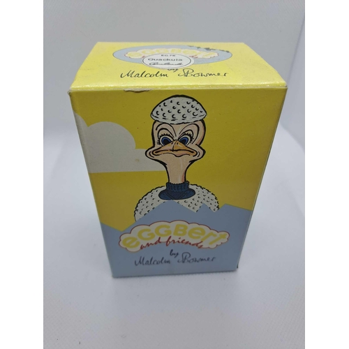 882 - 4 x Eggbert Collectible Boxed. Eggbert Quackula, Eggbert Eggcellent Father, Eggbert Roast Duck, Eggb... 