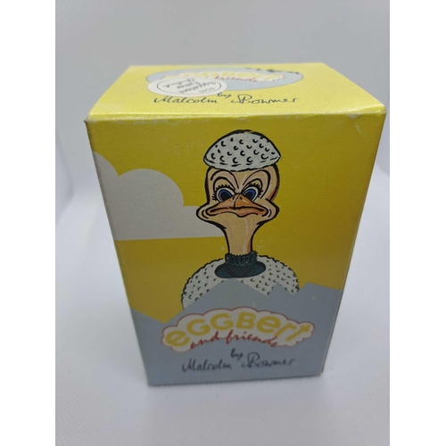 882 - 4 x Eggbert Collectible Boxed. Eggbert Quackula, Eggbert Eggcellent Father, Eggbert Roast Duck, Eggb... 