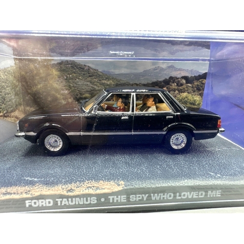 11 - James Bond Scale Diecast, Unopened Bubble Card. Ford Taunus. The Spy Who Loved Me