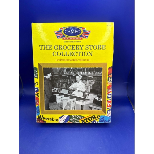 111 - cameo Collectibles, the grocery store collection, 10 vintage model vehicles #99730