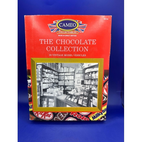 113 - Cameo collection, the chocolate collection, 10 vintage vehicle models. #99726.