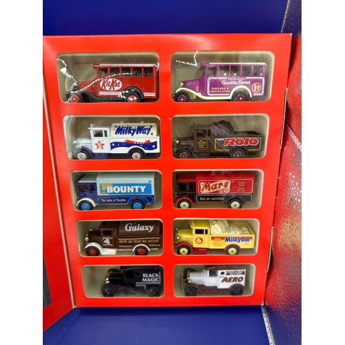 113 - Cameo collection, the chocolate collection, 10 vintage vehicle models. #99726.