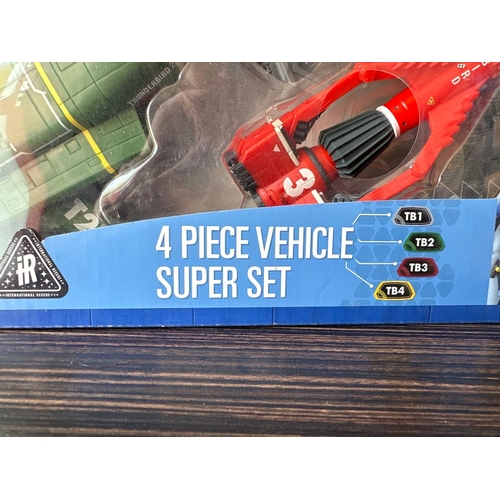 125 - Thunderbirds are go for peace vehicle superset, Thunderbirds, 1 2 3 4 included