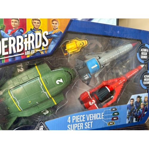 125 - Thunderbirds are go for peace vehicle superset, Thunderbirds, 1 2 3 4 included