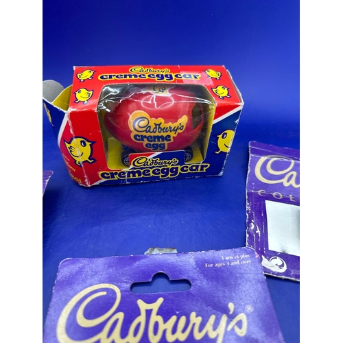 129 - 5 x Cadbury diecast for majorette one corgi