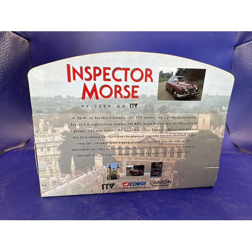 173 - Corgi Classics, Inspector Morse Jaguar 2.4 #01803 as seen on TV