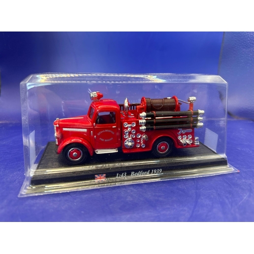 179 - Del Prado Diecast, 1:43 scale Bedford 1939 fire engine