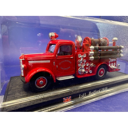 179 - Del Prado Diecast, 1:43 scale Bedford 1939 fire engine