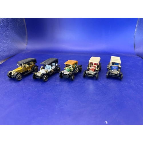 182 - Various box diecast made in China number 301, 302, 304, 305, 306.