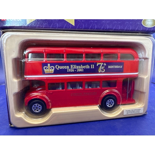 193 - Corgi Royal commemorative vehicle London transport route master is Boss #CC82304Limited Edition cele... 