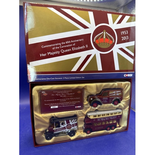 196 - Corgi Royal commemorative vehicle the 60th anniversary of the coronation of her Majesty Queen Elizab... 