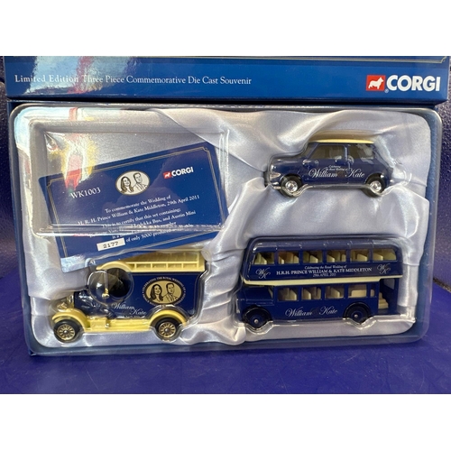 197 - Corgi Royal commemorative vehicle celebrating the royal wedding of William and Kate, 2011 Westminste... 