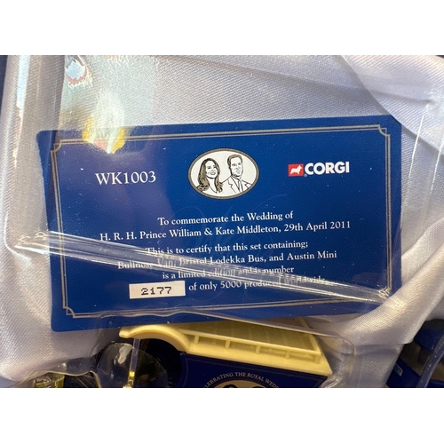 197 - Corgi Royal commemorative vehicle celebrating the royal wedding of William and Kate, 2011 Westminste... 