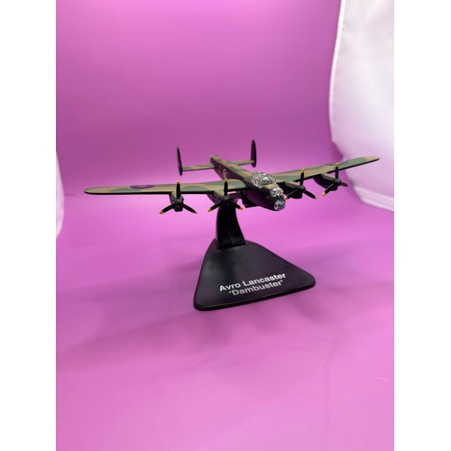 211 - Avro Lancaster Dambuster Plane Model on stand.