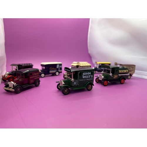 218 - 9 x Lledo Days gone Promotional Diecasts as pictured (unboxed)