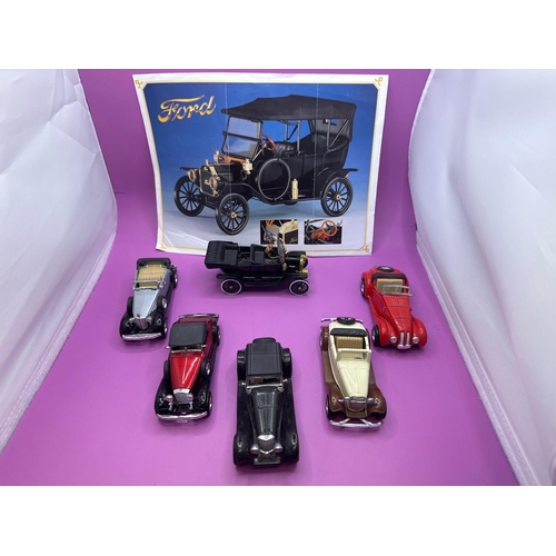 234 - 6 x made in China Diecast models