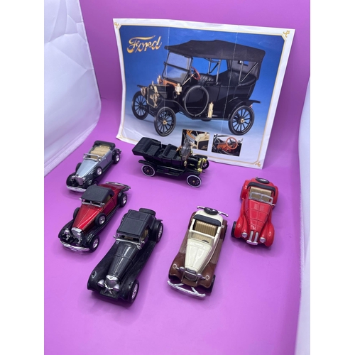 234 - 6 x made in China Diecast models