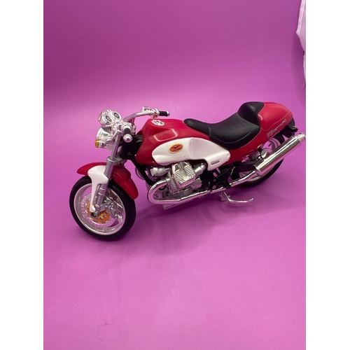 238 - 4 x made in China plastic Motorcycle models