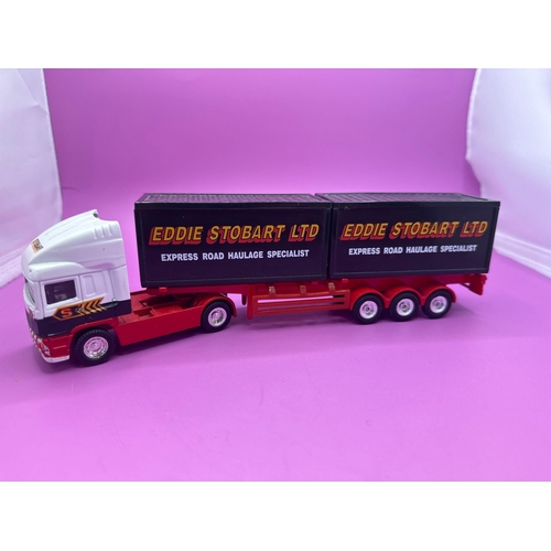 239 - 4 x Corgi Eddie Stobart Lorries Unboxed as pictured