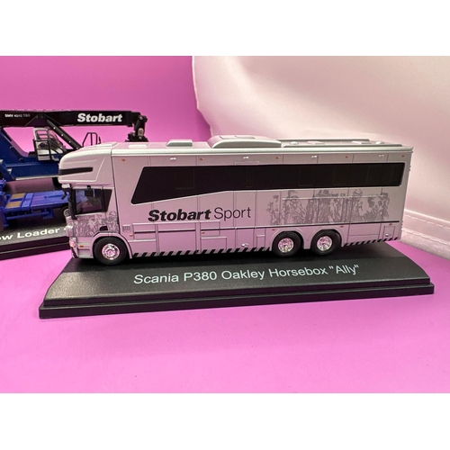 260 - 3 x Atlas additions, 1 x special, edition collectors, model, world of Stobart.