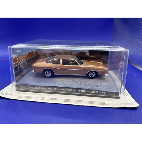 39 - James Bond Scale Diecast, Unopened Bubble Card. AMC Matador Coupe, The Man With The Golden Gun.