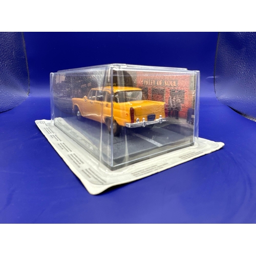 4 - James Bond Scale Diecast, Unopened Bubble Card. Checker Marathon Taxi. Live And Let Die